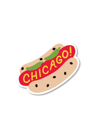 Chicago! Add Peppers Sticker