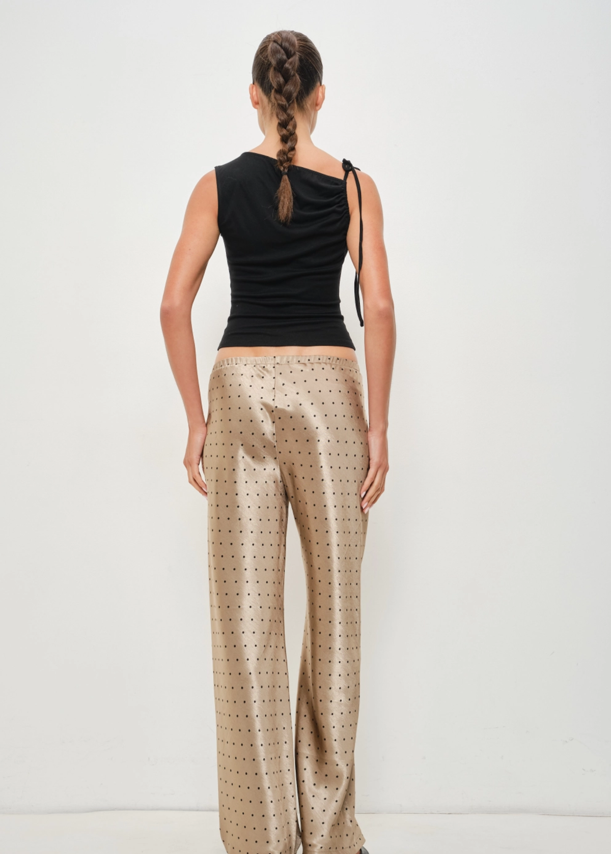 Cielo Tie Shoulder Top - Black