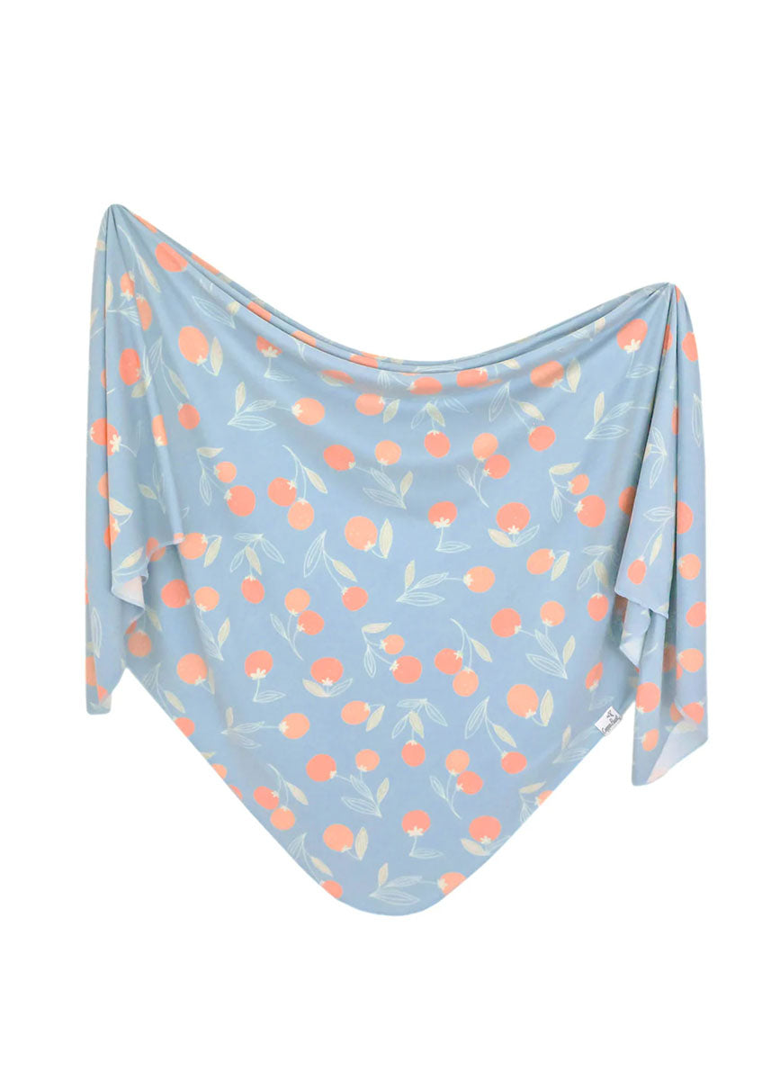 Clementine Knit Swaddle Blanket