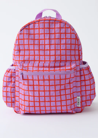 Cool Kid Backpack - Orchid Grid