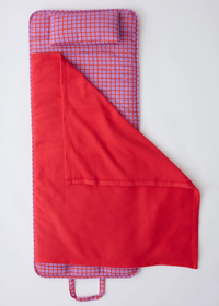 Cool Kid Nap Mat - Orchid Grid
