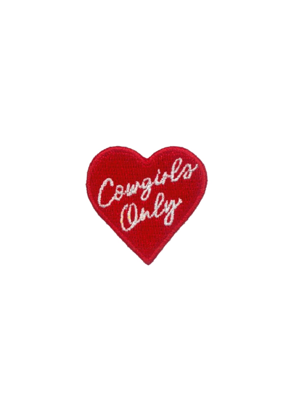 Cowgirls Only Patch