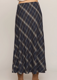Crestview Plaid Skirt - Eclipse