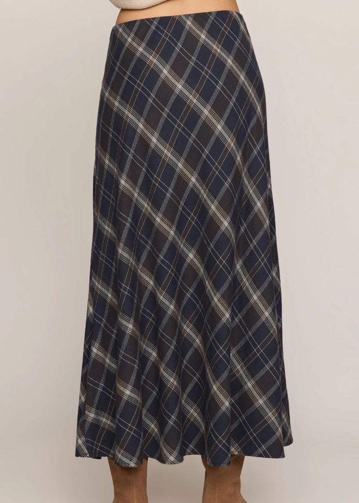 Crestview Plaid Skirt - Eclipse