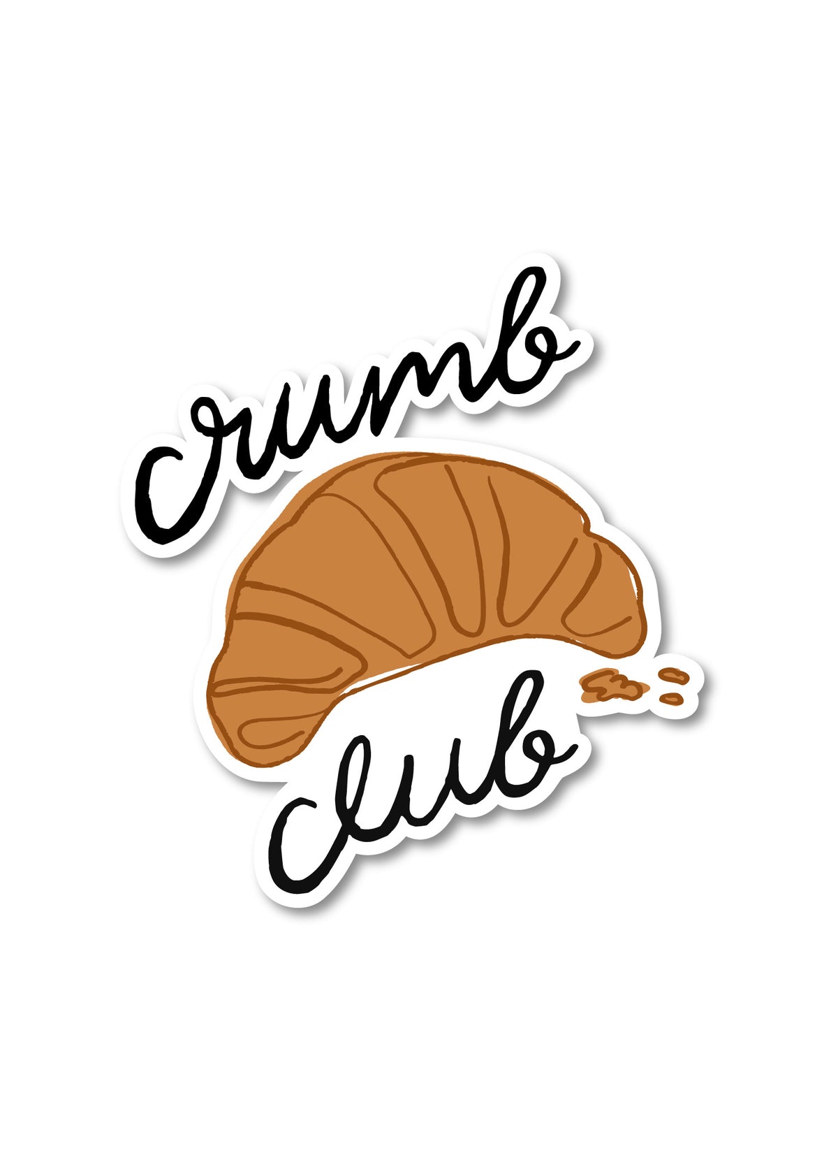 Crumb Club Sticker