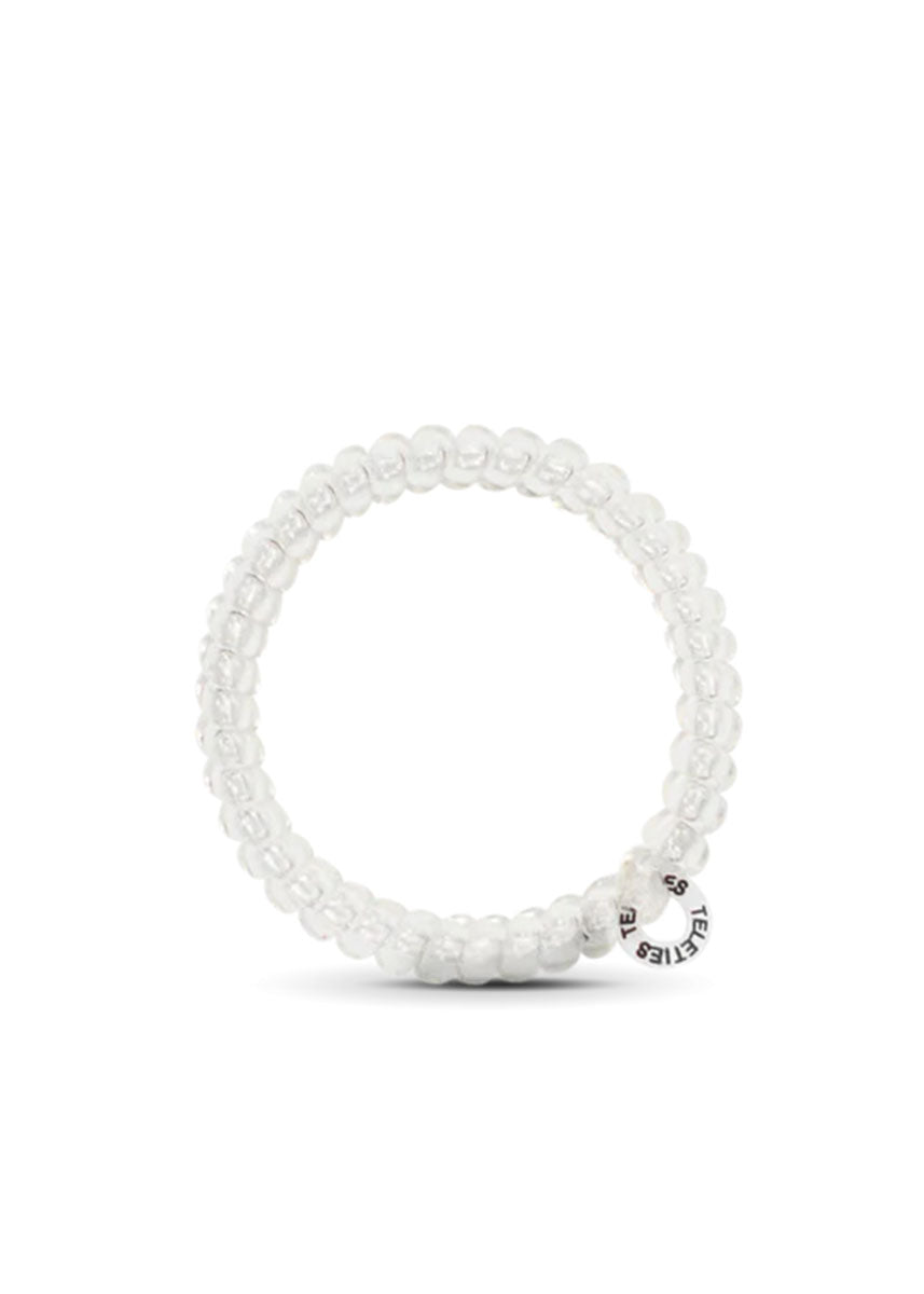 Small Hair Ties (Set Of 3) - Crystal Clear