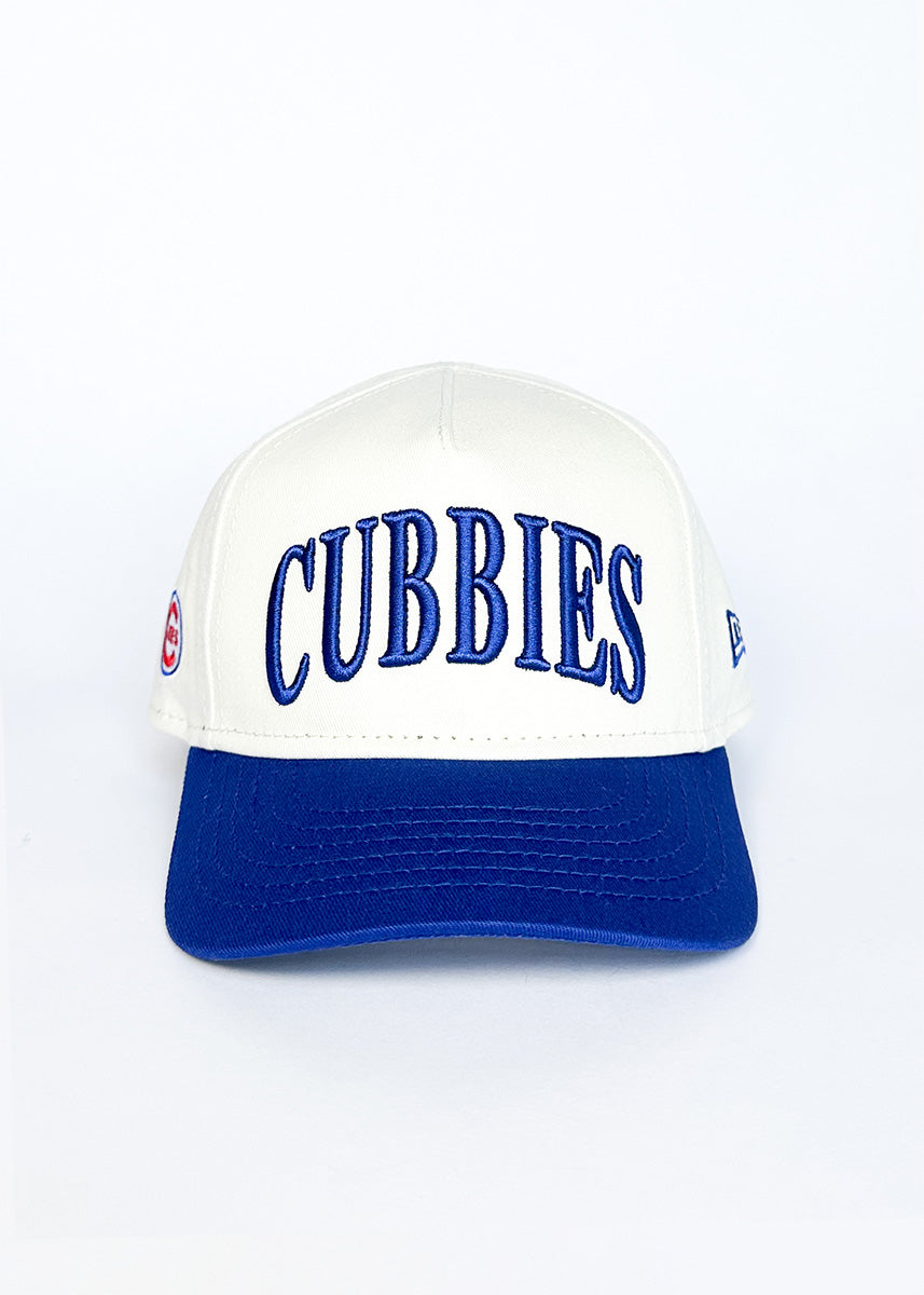 Toddler Cubbies Two-Tone Puff Hat - Royal
