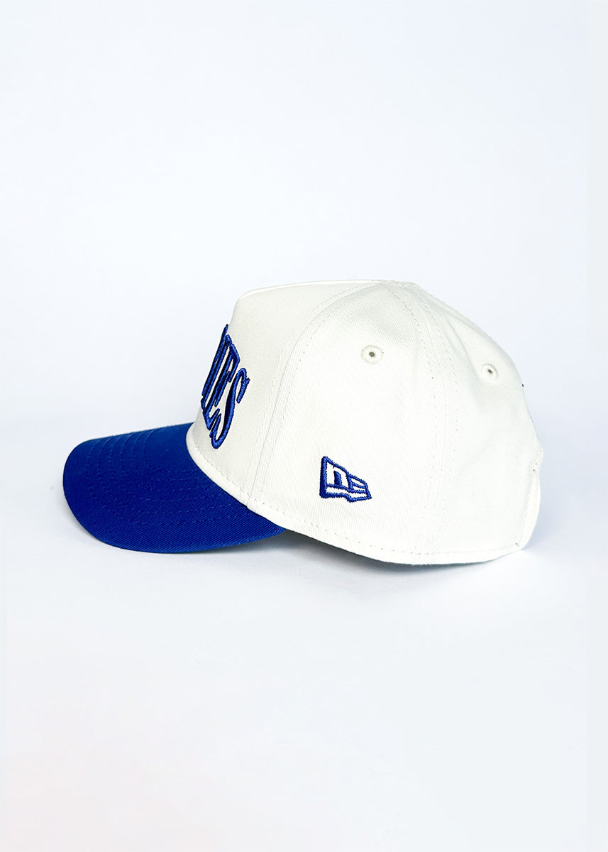 Toddler Cubbies Two-Tone Puff Hat - Royal