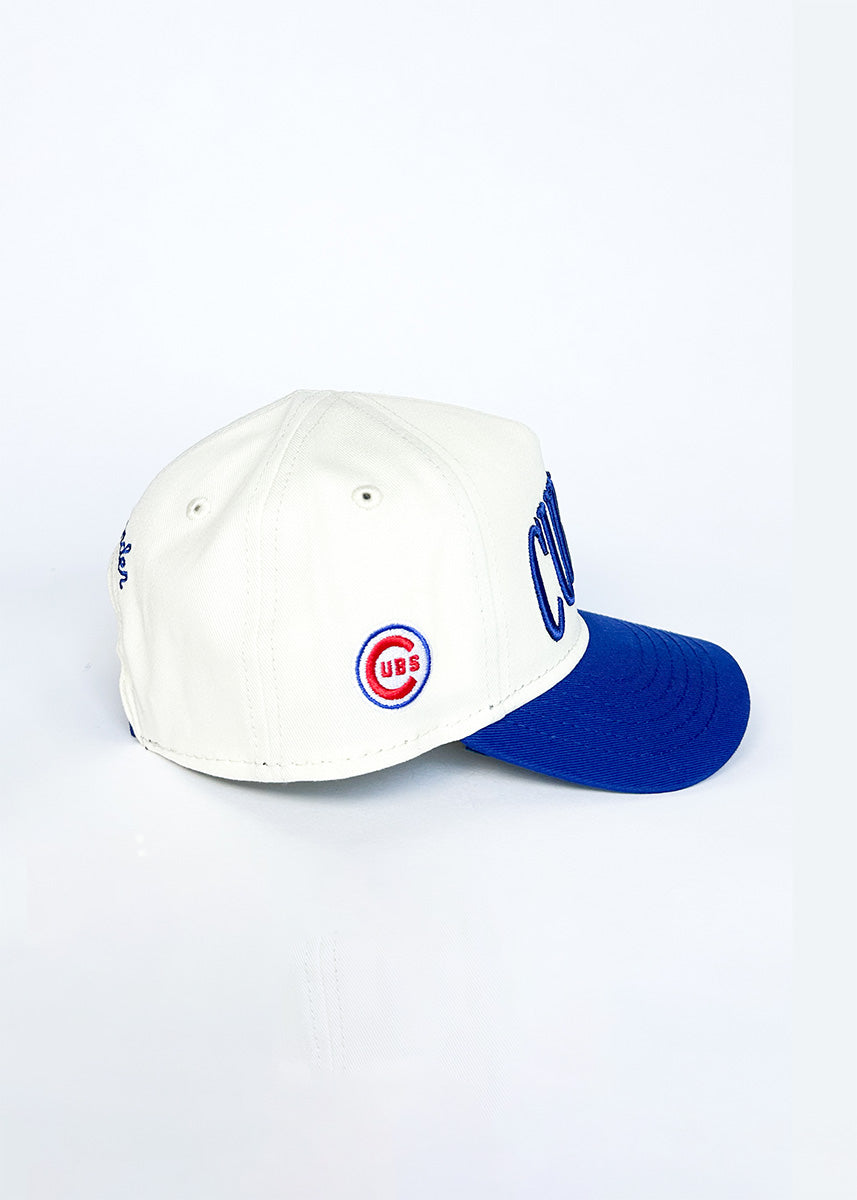 Toddler Cubbies Two-Tone Puff Hat - Royal
