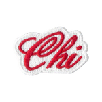 Cursive Chi Patch