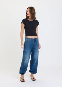 Mirage Mid-Rise Cargo Harem - Snap