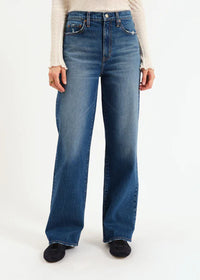 City High-Rise Straight - Bright Blue