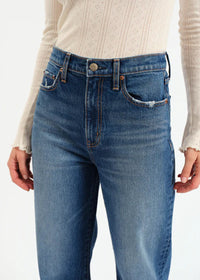 City High-Rise Straight - Bright Blue