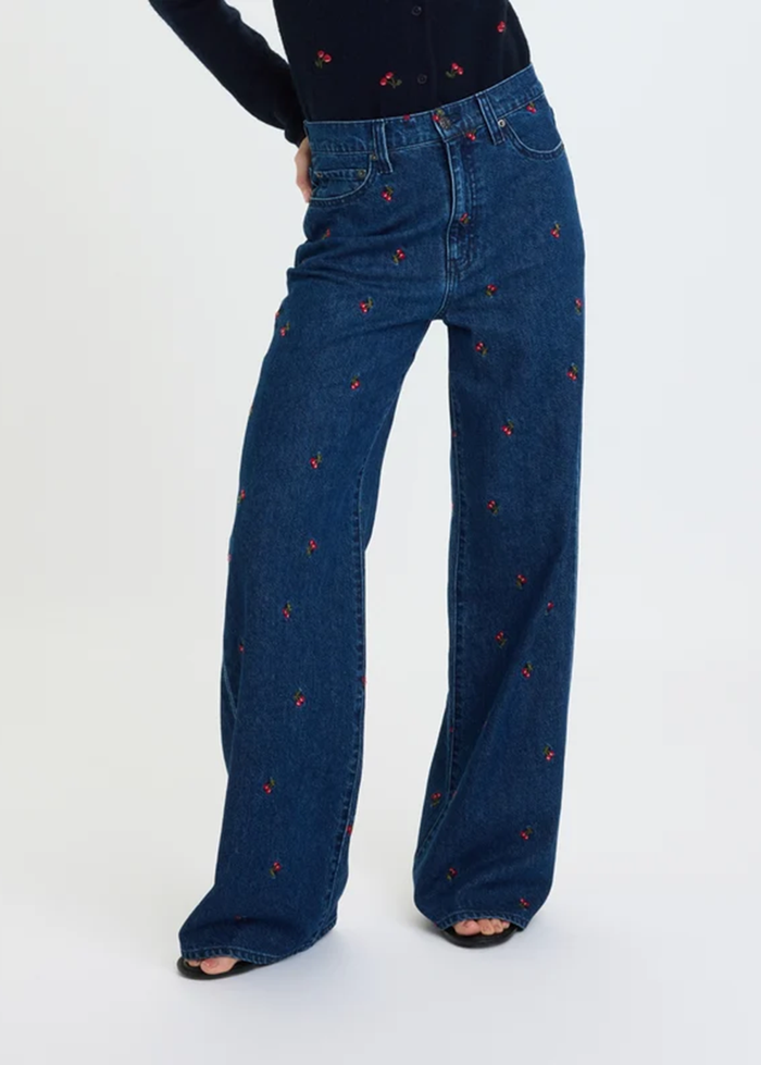 Far Out High-Rise Wide Leg - Cherry Avenue