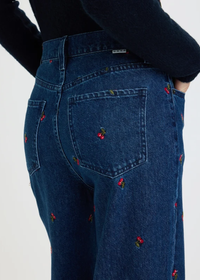 Far Out High-Rise Wide Leg - Cherry Avenue