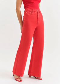 Far Out High-Rise Wide Leg - Cherry Avenue