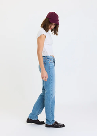 Rebel Mid-Rise Slim Straight - On Repeat