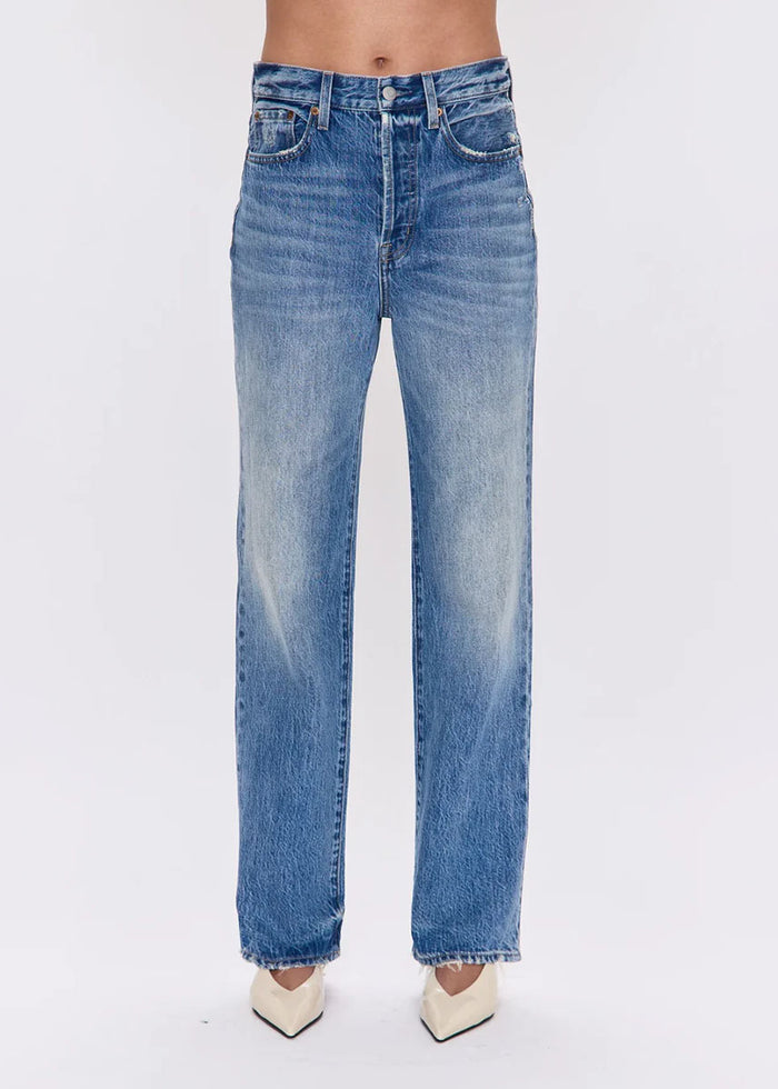 Cassie Super High Rise Straight - Serpentine Vintage