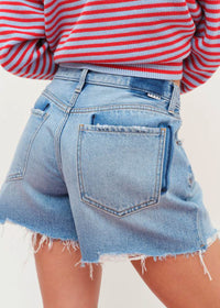 Carlyle Everyday Crewneck Sweater - Poppy Stripe