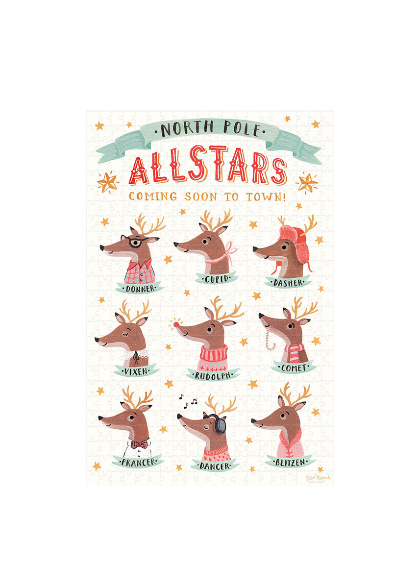 Dear Rudolph All Stars Puzzle