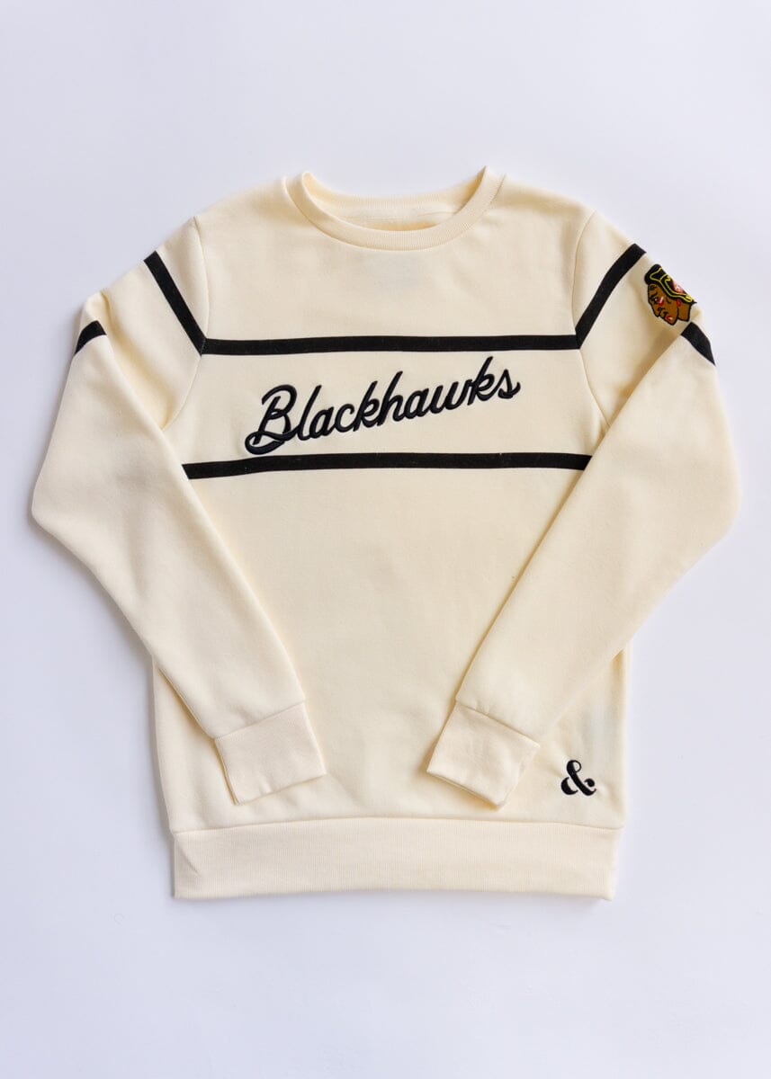 LABROS スウェット Blackhawks Script Sweatshirt - Cream – Alice & Wonder