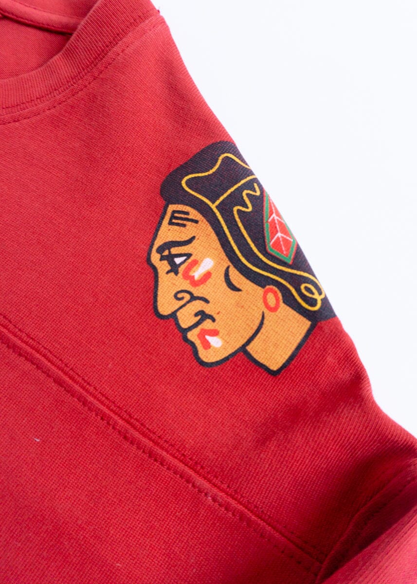 Blackhawks Hockey Jersey Tee - Red