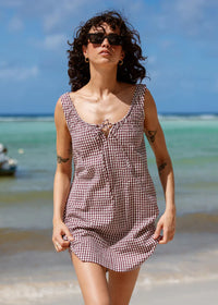 Sweet As Ever Mini Dress - Red Dahlia