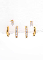 Essentials Earring Set - Gold