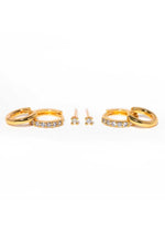 Essentials Earring Set - Gold