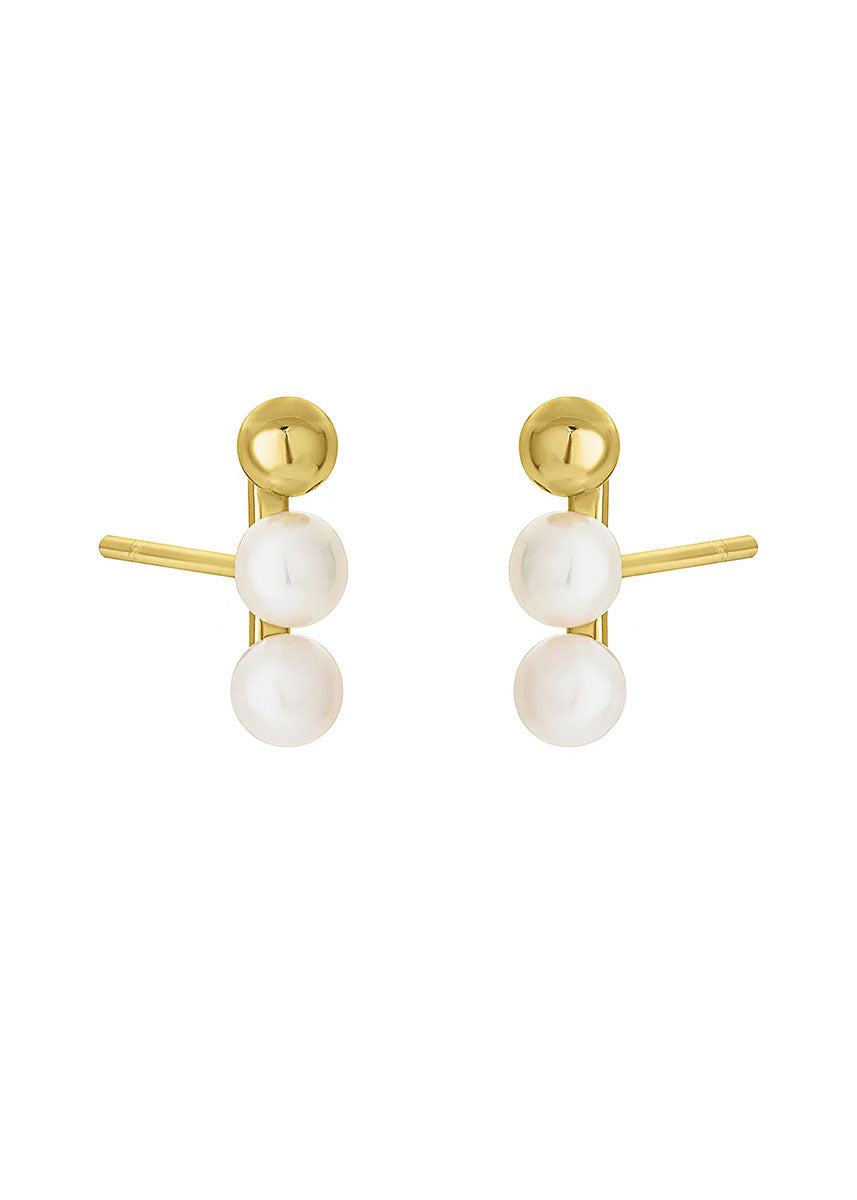 Chelsea Climber Studs - Gold