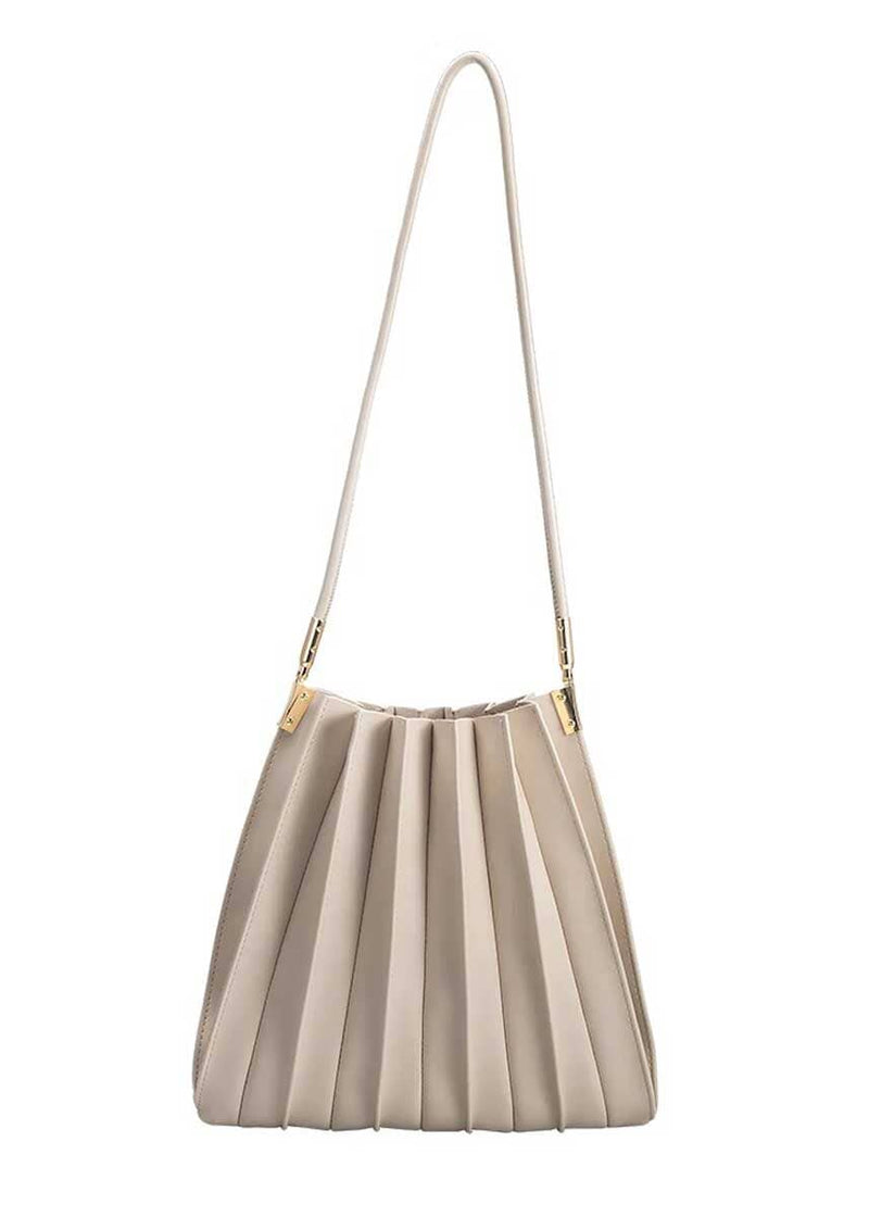 Carrie Medium Shoulder Bag - Bone