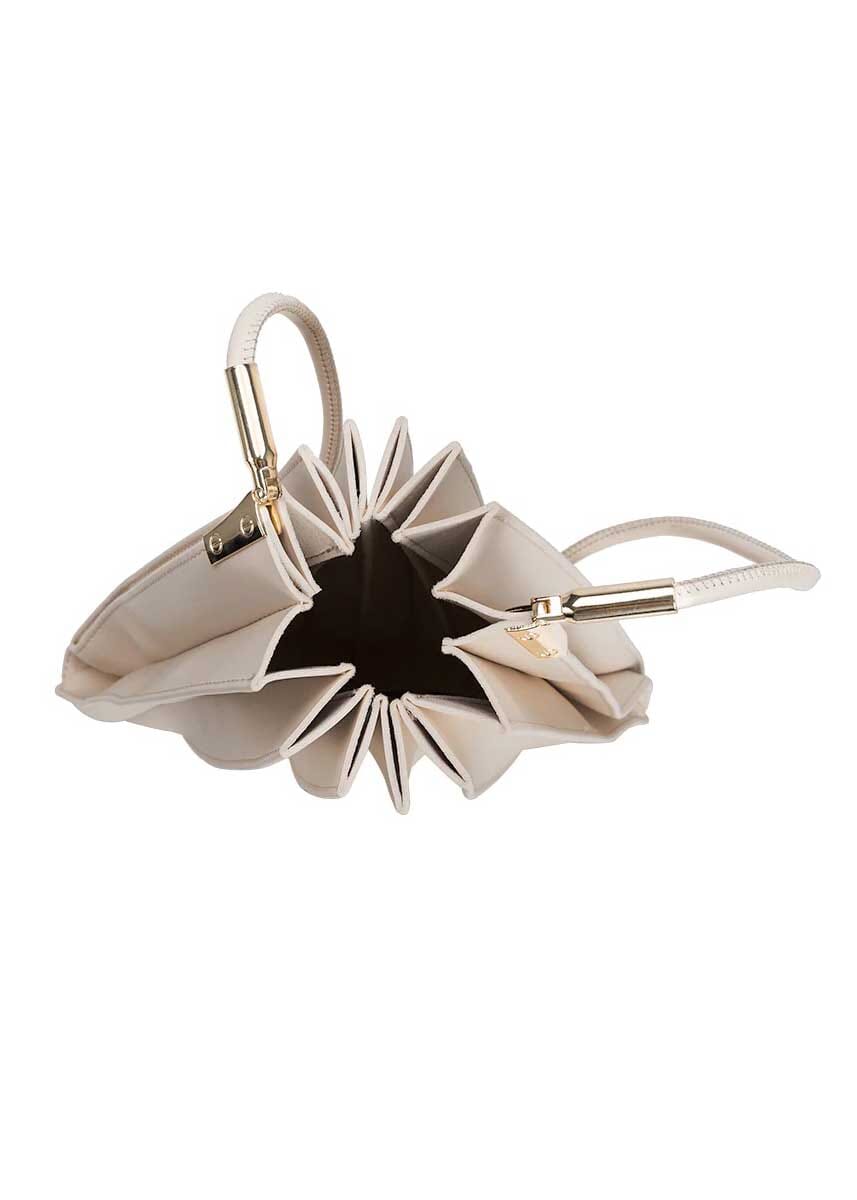 Carrie Medium Shoulder Bag - Bone