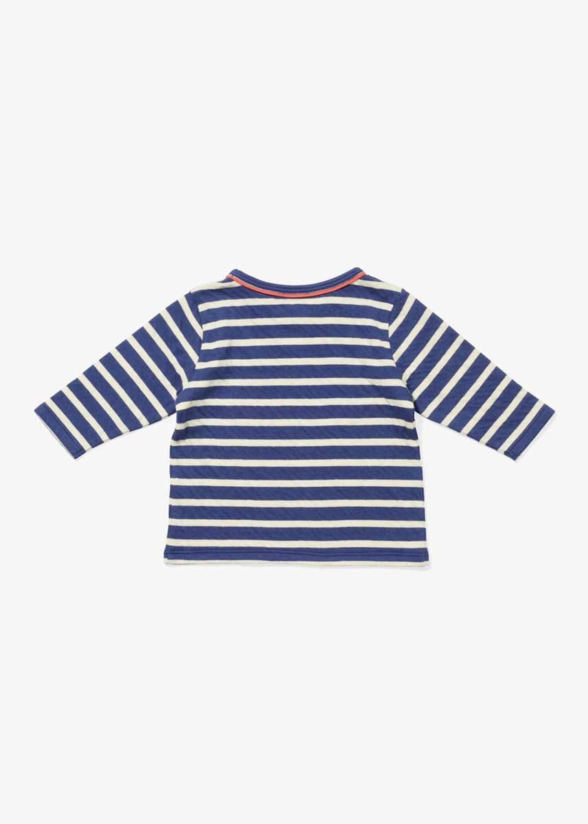 Edward Baby Long Sleeve - Marine Stripe