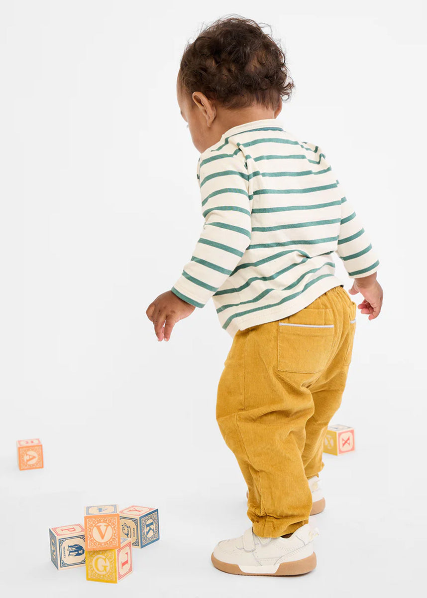 Edward Baby Long Sleeve - Pine Stripe