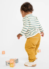 Edward Baby Long Sleeve - Pine Stripe