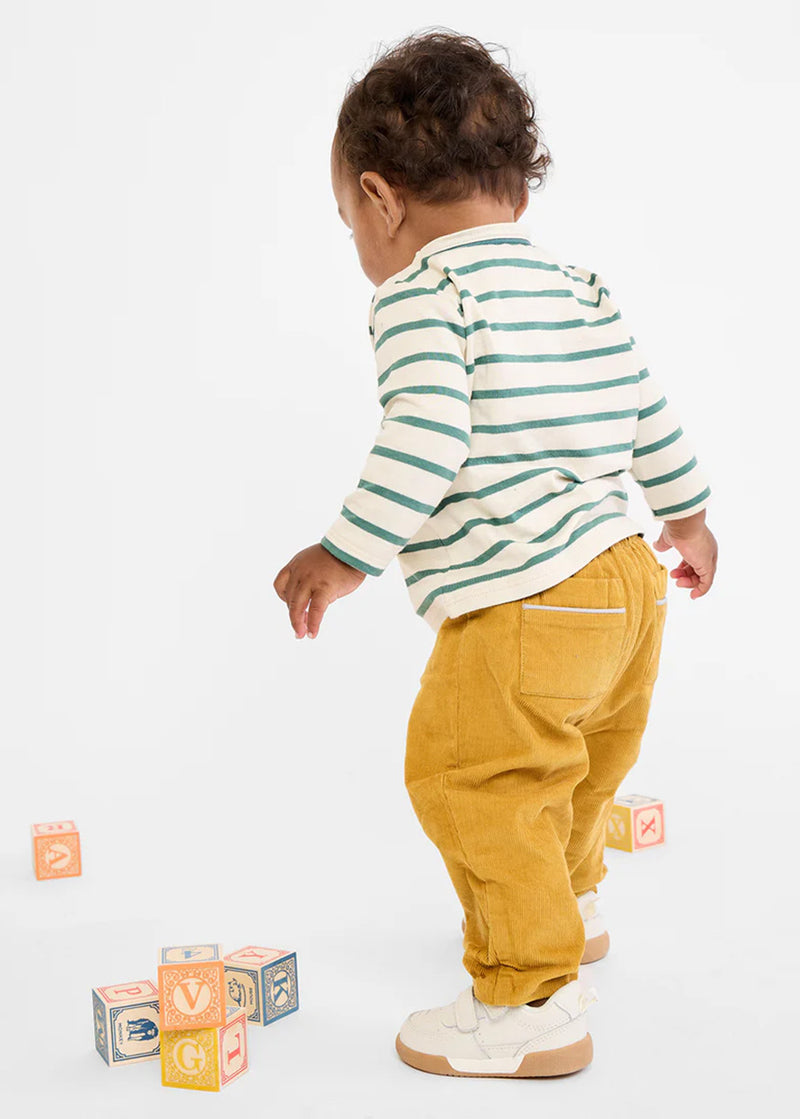 Edward Baby Long Sleeve - Pine Stripe