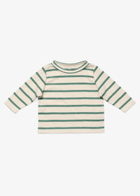 Edward Baby Long Sleeve - Pine Stripe