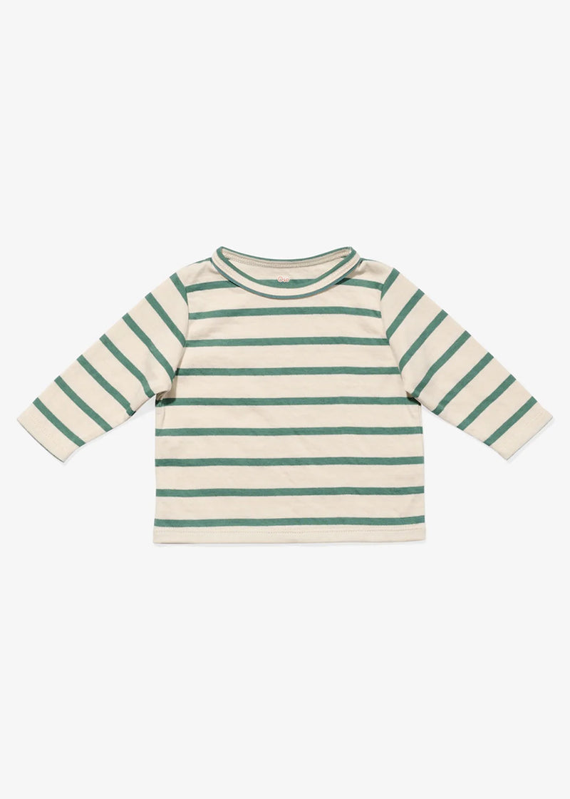 Edward Baby Long Sleeve - Pine Stripe