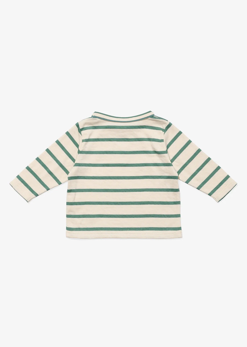 Edward Baby Long Sleeve - Pine Stripe