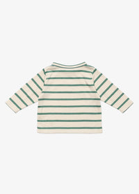 Edward Baby Long Sleeve - Pine Stripe