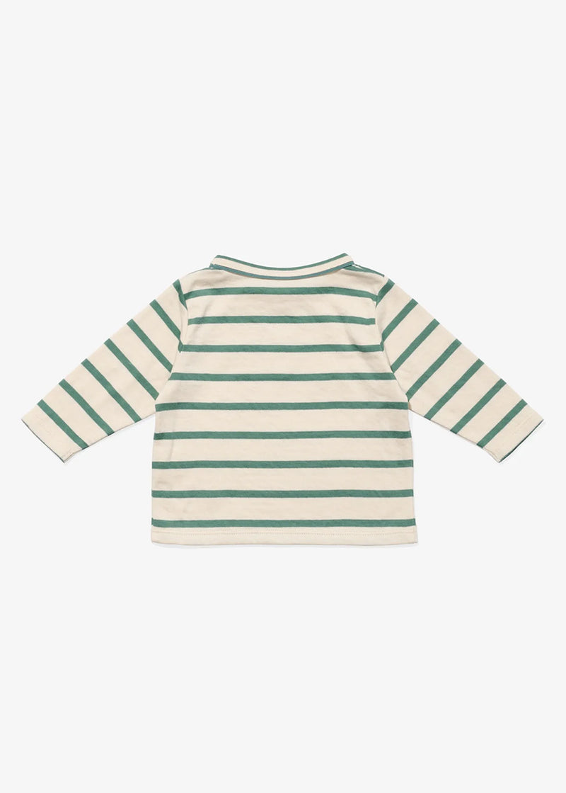 Edward Baby Long Sleeve - Pine Stripe