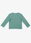 Edward Toddler Long Sleeve - Forest Stripe