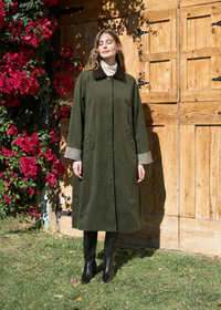 Emalee Trench Coat - Olive