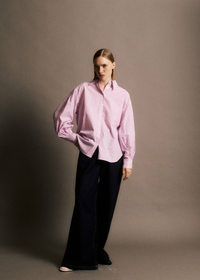 Eric Striped Shirt - Rose