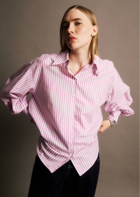 Eric Striped Shirt - Rose
