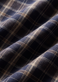 Evermore Plaid Midi Dress - Eclipse