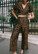 Zita Leopard Pants