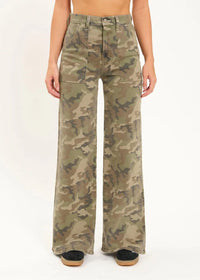 Far Out Patch Pocket High-Rise Wide Leg - Hideaway