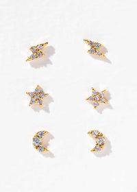 Teeny Tiny Galaxy Stud Set