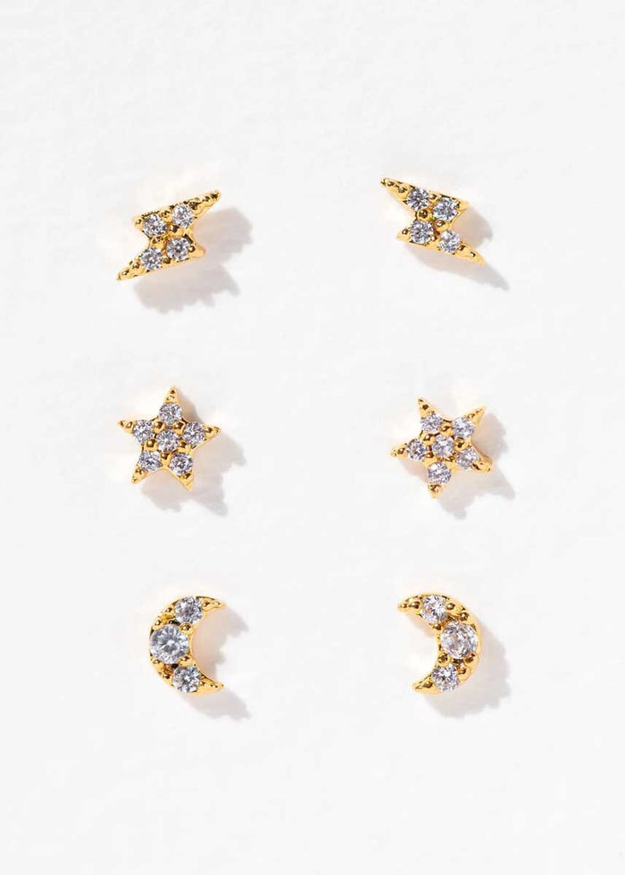 Teeny Tiny Galaxy Stud Set